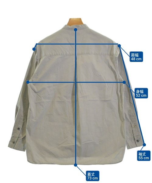 BEAUTY&YOUTH UNITED ARROWS（ビューティーアンドユースユナイテッドアローズ）カジュアルシャツ グレー サイズ:S メンズ/2200663345038