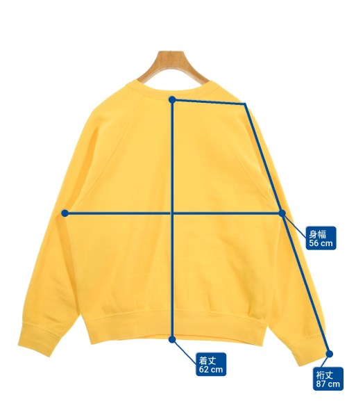 BEAUTY&YOUTH UNITED ARROWS（ビューティーアンドユースユナイテッドアローズ）スウェット 黄 サイズ:M メンズ/2200665340093