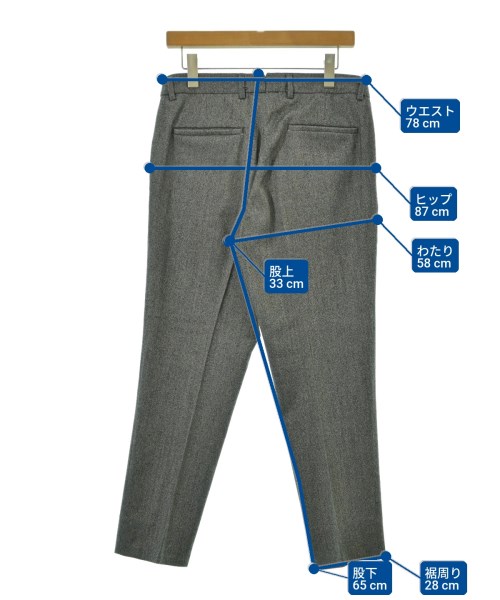 BEAUTY&YOUTH UNITED ARROWS（ビューティーアンドユースユナイテッドアローズ）スラックス グレー サイズ:L メンズ/2200659938411