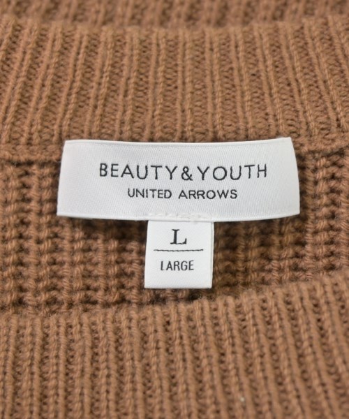 BEAUTY&YOUTH UNITED ARROWS（ビューティーアンドユースユナイテッドアローズ）ニット・セーター 茶 サイズ:L メンズ/2200662776079