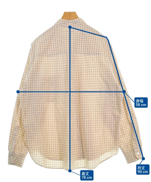 BEAUTY&YOUTH UNITED ARROWS（ビューティーアンドユースユナイテッドアローズ）カジュアルシャツ ベージュ サイズ:XL メンズ/2200666164032
