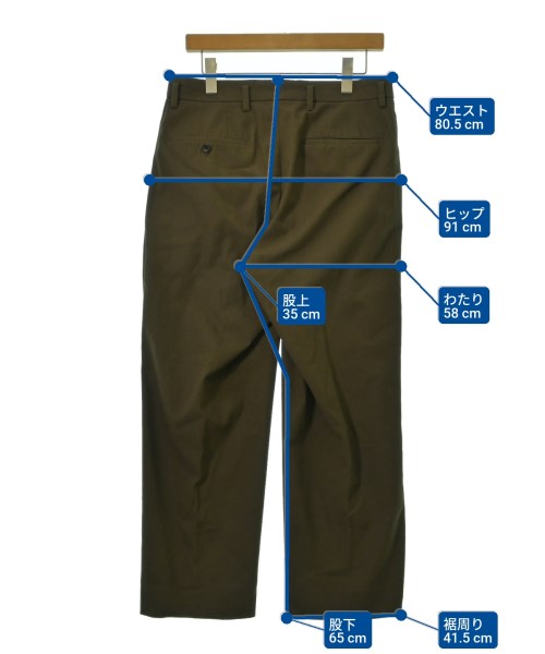 BEAUTY&YOUTH UNITED ARROWS（ビューティーアンドユースユナイテッドアローズ）スラックス 茶 サイズ:M メンズ/2200669086096