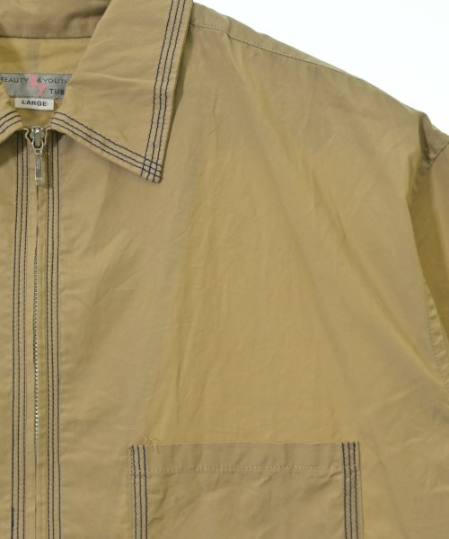 BEAUTY&YOUTH UNITED ARROWS（ビューティーアンドユースユナイテッドアローズ）カジュアルシャツ ベージュ サイズ:L メンズ/2200669086119