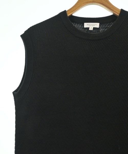BEAUTY&YOUTH UNITED ARROWS（ビューティーアンドユースユナイテッドアローズ）ベスト 黒 サイズ:M メンズ/2200669086126