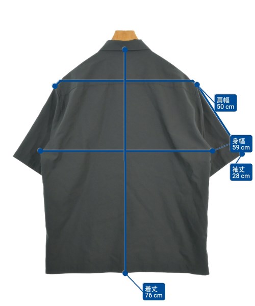 BEAUTY&YOUTH UNITED ARROWS（ビューティーアンドユースユナイテッドアローズ）カジュアルシャツ グレー サイズ:XL メンズ/2200669086164