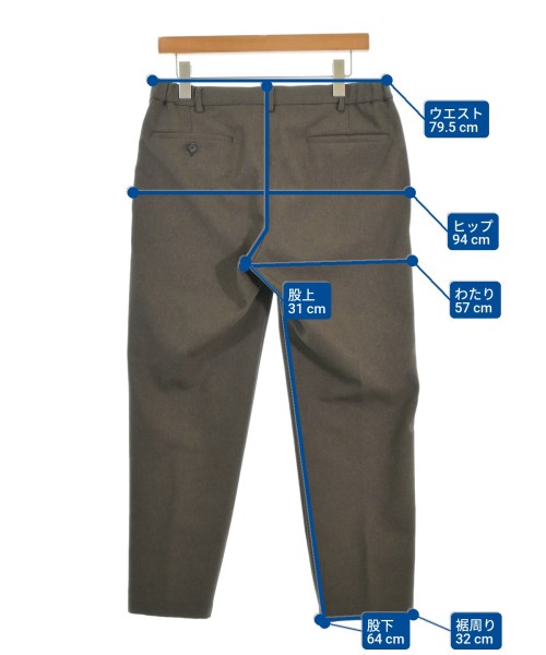 BEAUTY&YOUTH UNITED ARROWS（ビューティーアンドユースユナイテッドアローズ）スラックス 茶 サイズ:L メンズ/2200669086171