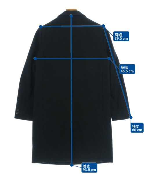 BEAUTY&YOUTH UNITED ARROWS（ビューティーアンドユースユナイテッドアローズ）チェスターコート 紺 サイズ:S メンズ/2200729329033