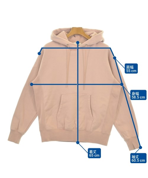 BEAUTY&YOUTH UNITED ARROWS（ビューティーアンドユースユナイテッドアローズ）パーカー ピンク サイズ:M メンズ/2200730419235
