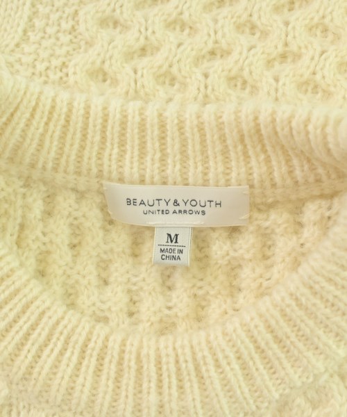 BEAUTY&YOUTH UNITED ARROWS（ビューティーアンドユースユナイテッドアローズ）ニット・セーター 白 サイズ:M メンズ/2200730840145