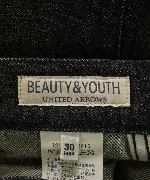 BEAUTY&YOUTH UNITED ARROWS（ビューティーアンドユースユナイテッドアローズ）デニムパンツ 黒 サイズ:30(M位) メンズ/2200733264016