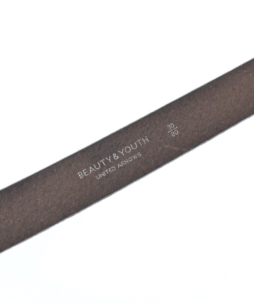 BEAUTY&YOUTH UNITED ARROWS（ビューティーアンドユースユナイテッドアローズ）ベルト 茶 サイズ:30/80 メンズ/2200733540103