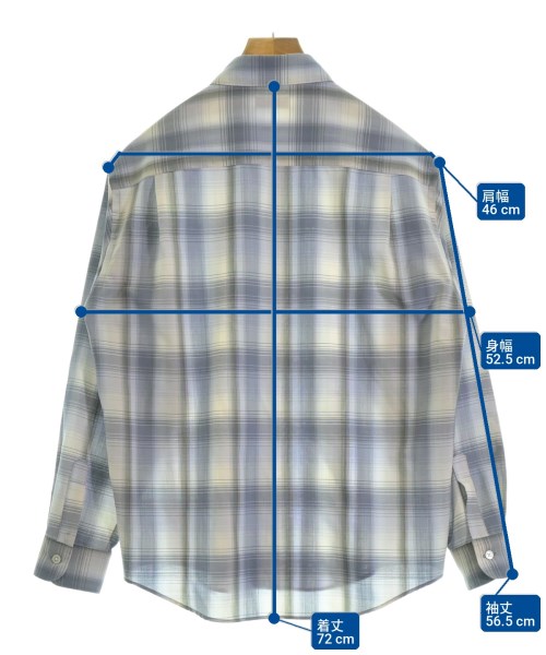 BEAUTY&YOUTH UNITED ARROWS（ビューティーアンドユースユナイテッドアローズ）カジュアルシャツ グレー サイズ:S メンズ/2200734678027