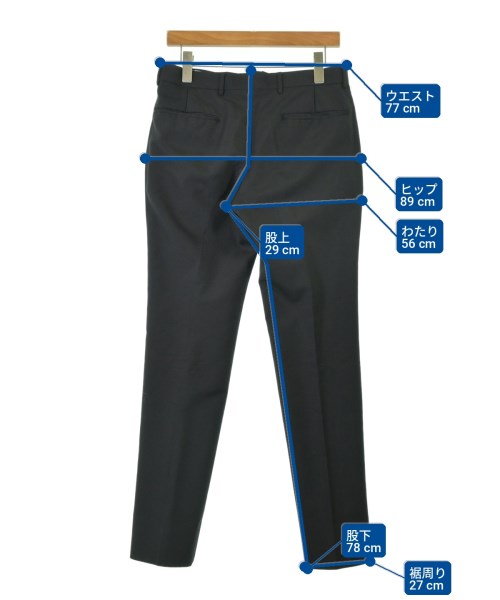 BEAUTY&YOUTH UNITED ARROWS（ビューティーアンドユースユナイテッドアローズ）スラックス 黒 サイズ:44(S位) メンズ/2200735174078