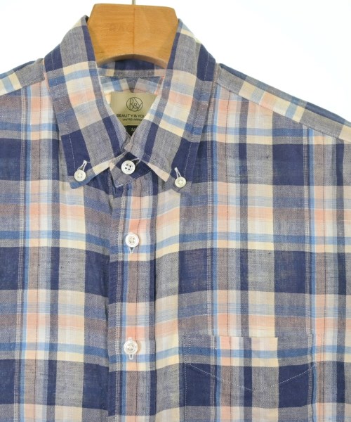 BEAUTY&YOUTH UNITED ARROWS（ビューティーアンドユースユナイテッドアローズ）カジュアルシャツ 紺 サイズ:M メンズ/2200736693035