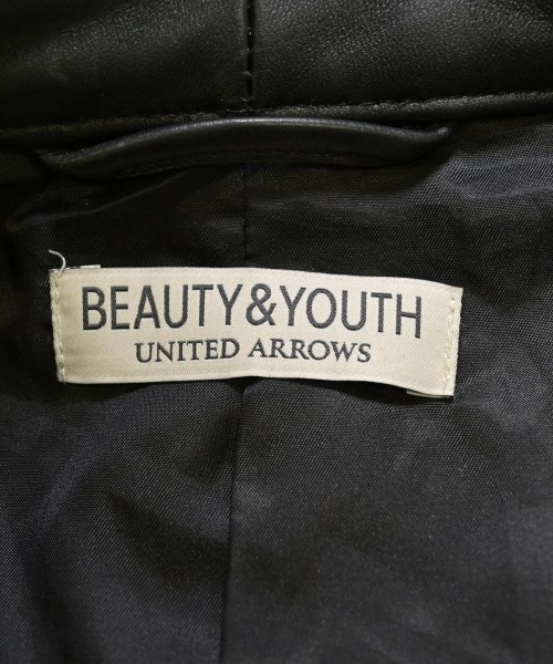 BEAUTY&YOUTH UNITED ARROWS（ビューティーアンドユースユナイテッドアローズ）ライダース 黒 サイズ:S メンズ/2200722591017