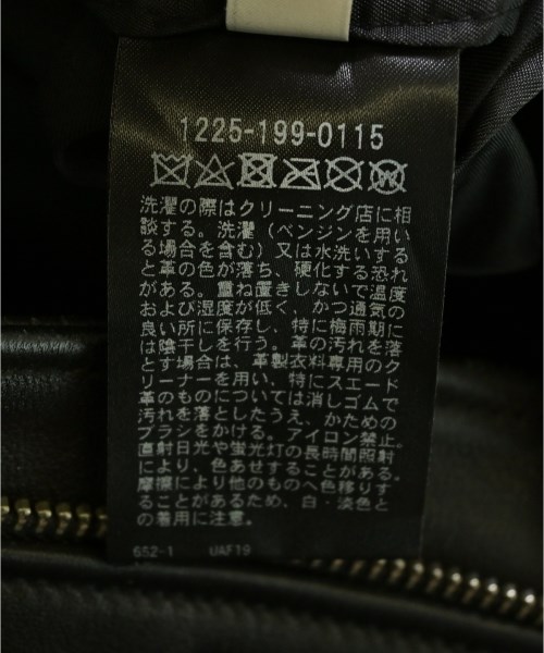 BEAUTY&YOUTH UNITED ARROWS（ビューティーアンドユースユナイテッドアローズ）ライダース 黒 サイズ:S メンズ/2200722591017