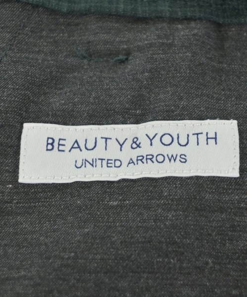 BEAUTY&YOUTH UNITED ARROWS（ビューティーアンドユースユナイテッドアローズ）スラックス 緑 サイズ:L メンズ/2200723265030