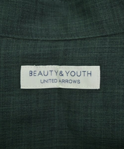 BEAUTY&YOUTH UNITED ARROWS（ビューティーアンドユースユナイテッドアローズ）カジュアルシャツ 緑 サイズ:L メンズ/2200723265047