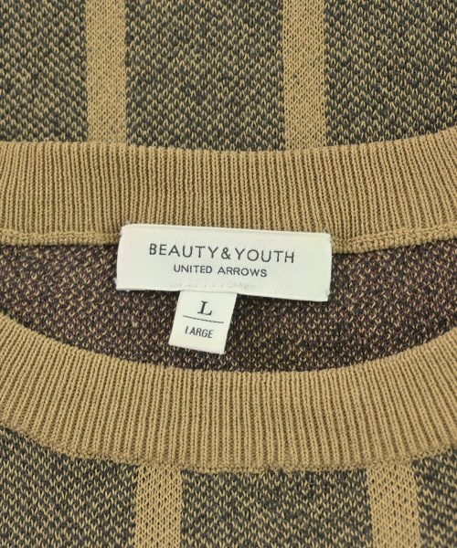 BEAUTY&YOUTH UNITED ARROWS（ビューティーアンドユースユナイテッドアローズ）ニット・セーター ベージュ サイズ:L メンズ/2200724368082