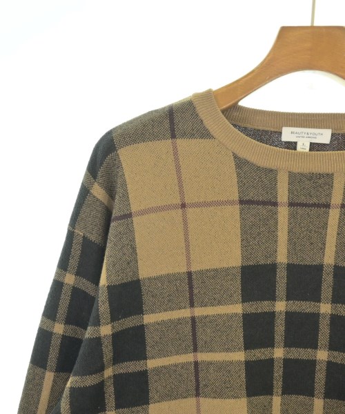 BEAUTY&YOUTH UNITED ARROWS（ビューティーアンドユースユナイテッドアローズ）ニット・セーター ベージュ サイズ:L メンズ/2200724368082