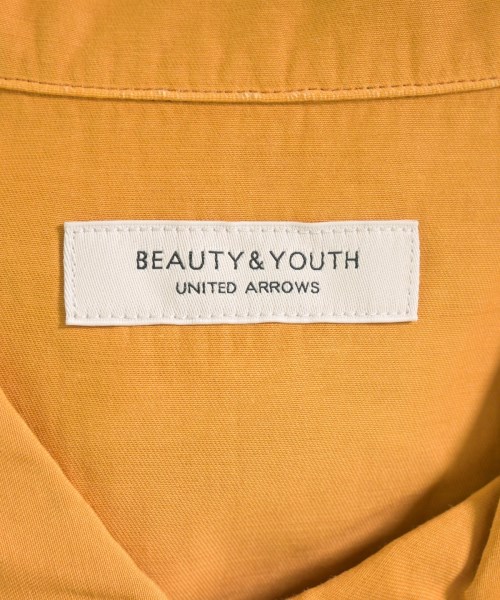 BEAUTY&YOUTH UNITED ARROWS（ビューティーアンドユースユナイテッドアローズ）カジュアルシャツ 黄 サイズ:L メンズ/2200726029059