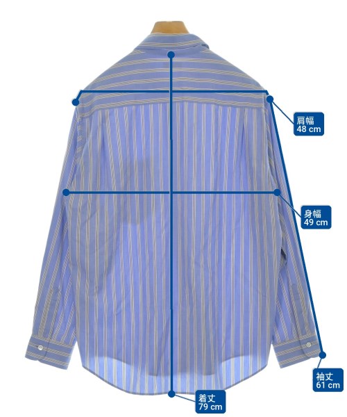 BEAUTY&YOUTH UNITED ARROWS（ビューティーアンドユースユナイテッドアローズ）カジュアルシャツ 青 サイズ:L メンズ/2200726150043