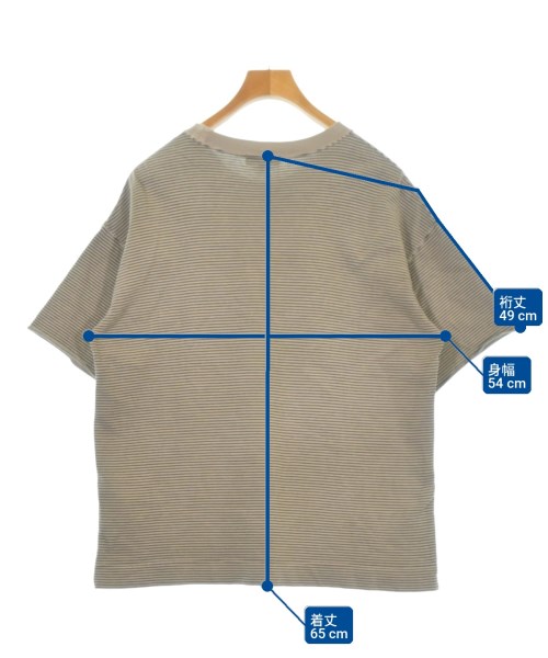 BEAUTY&YOUTH UNITED ARROWS（ビューティーアンドユースユナイテッドアローズ）Tシャツ・カットソー ベージュ サイズ:S メンズ/2200722446010