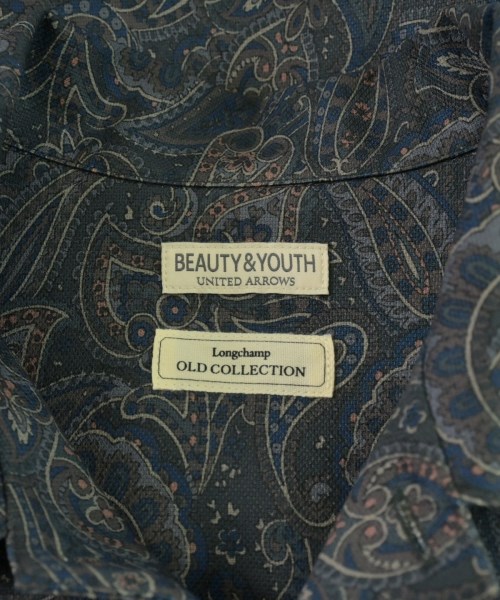 BEAUTY&YOUTH UNITED ARROWS（ビューティーアンドユースユナイテッドアローズ）カジュアルシャツ 紺 サイズ:M メンズ/2200726064036