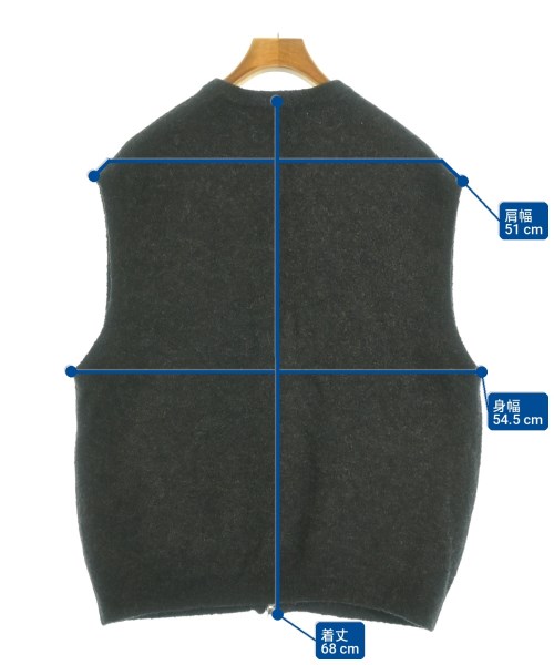BEAUTY&YOUTH UNITED ARROWS（ビューティーアンドユースユナイテッドアローズ）ベスト グレー サイズ:-(L位) メンズ/2200727875037
