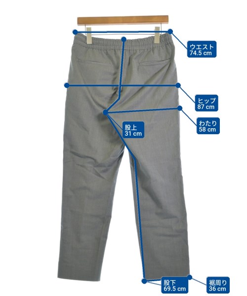 BEAUTY&YOUTH UNITED ARROWS（ビューティーアンドユースユナイテッドアローズ）スラックス グレー サイズ:M メンズ/2200727877048