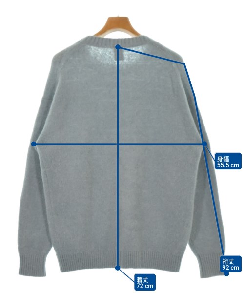 BEAUTY&YOUTH UNITED ARROWS（ビューティーアンドユースユナイテッドアローズ）ニット・セーター 青 サイズ:M メンズ/2200725561031