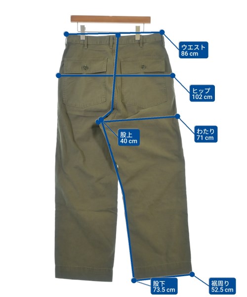 BEAUTY&YOUTH UNITED ARROWS（ビューティーアンドユースユナイテッドアローズ）カーゴパンツ カーキ サイズ:XL メンズ/2200682421010