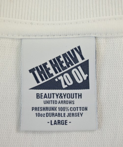 BEAUTY&YOUTH UNITED ARROWS（ビューティーアンドユースユナイテッドアローズ）Tシャツ・カットソー 白 サイズ:L メンズ/2200678525081