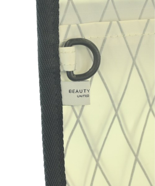 BEAUTY&YOUTH UNITED ARROWS（ビューティーアンドユースユナイテッドアローズ）ショルダーバッグ 白 サイズ:- メンズ/2200678525197