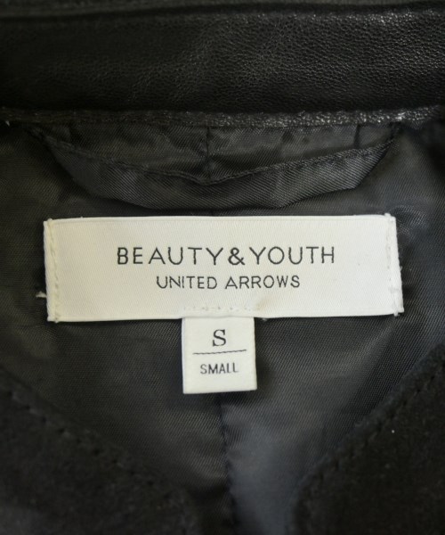 BEAUTY&YOUTH UNITED ARROWS（ビューティーアンドユースユナイテッドアローズ）ライダース 黒 サイズ:S メンズ/2200680036018