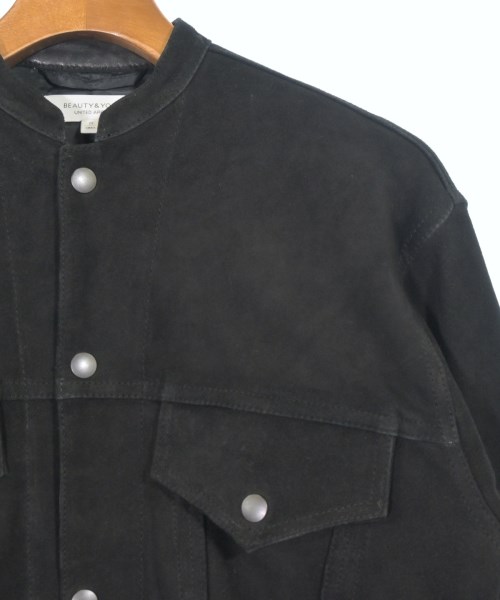 BEAUTY&YOUTH UNITED ARROWS（ビューティーアンドユースユナイテッドアローズ）ライダース 黒 サイズ:S メンズ/2200680036018