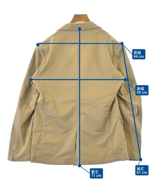 BEAUTY&YOUTH UNITED ARROWS（ビューティーアンドユースユナイテッドアローズ）ジャケット ベージュ サイズ:L メンズ/2200682961035