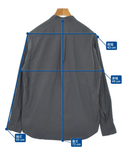 BEAUTY&YOUTH UNITED ARROWS（ビューティーアンドユースユナイテッドアローズ）カジュアルシャツ グレー サイズ:M メンズ/2200683363050
