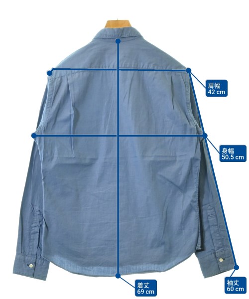BEAUTY&YOUTH UNITED ARROWS（ビューティーアンドユースユナイテッドアローズ）カジュアルシャツ 青 サイズ:M メンズ/2200680424228