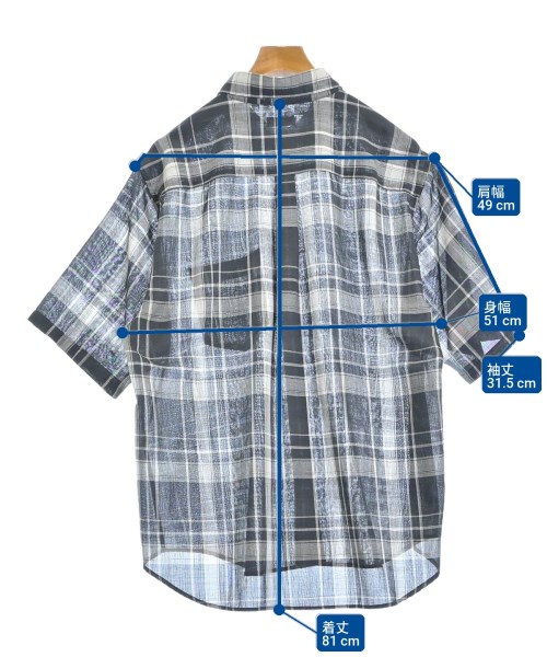 BEAUTY&YOUTH UNITED ARROWS（ビューティーアンドユースユナイテッドアローズ）カジュアルシャツ グレー サイズ:XL メンズ/2200685272084