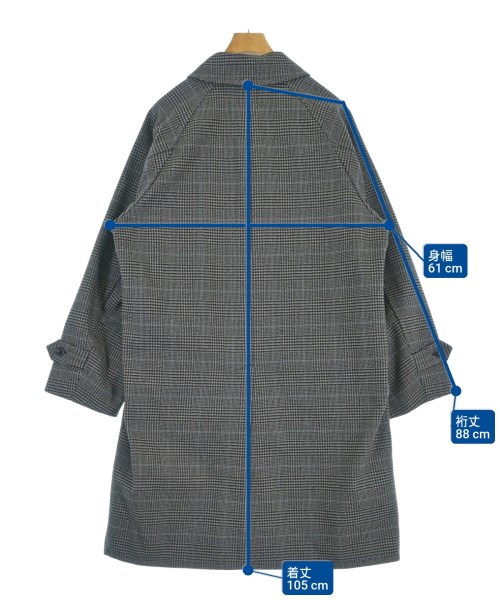 BEAUTY&YOUTH UNITED ARROWS（ビューティーアンドユースユナイテッドアローズ）ステンカラーコート グレー サイズ:L メンズ/2200685455098