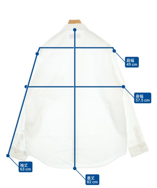 BEAUTY&YOUTH UNITED ARROWS（ビューティーアンドユースユナイテッドアローズ）カジュアルシャツ 白 サイズ:XL メンズ/2200684229010