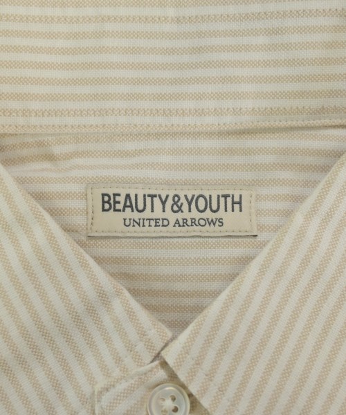 BEAUTY&YOUTH UNITED ARROWS（ビューティーアンドユースユナイテッドアローズ）カジュアルシャツ ベージュ サイズ:XL メンズ/2200684229027