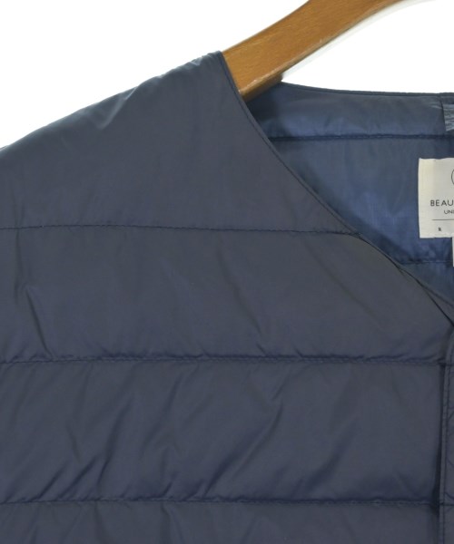 BEAUTY&YOUTH UNITED ARROWS（ビューティーアンドユースユナイテッドアローズ）ダウンジャケット/ダウンベスト 紺 サイズ:L メンズ/2200686647034