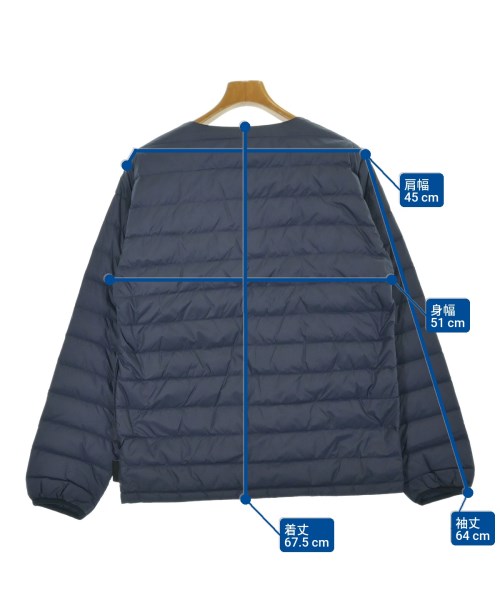 BEAUTY&YOUTH UNITED ARROWS（ビューティーアンドユースユナイテッドアローズ）ダウンジャケット/ダウンベスト 紺 サイズ:L メンズ/2200686647034