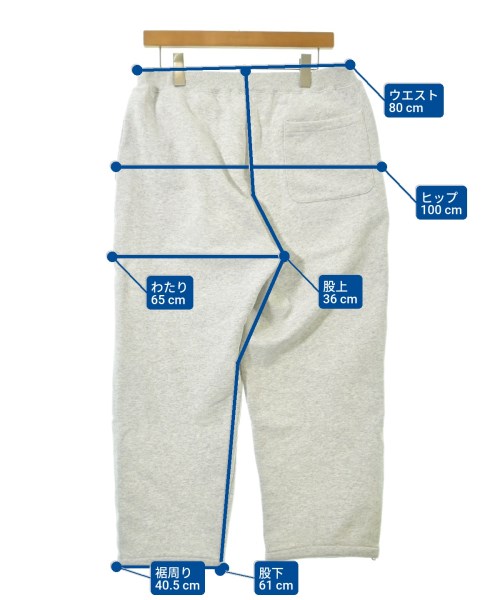 BEAUTY&YOUTH UNITED ARROWS（ビューティーアンドユースユナイテッドアローズ）スウェットパンツ グレー サイズ:L メンズ/2200686647089