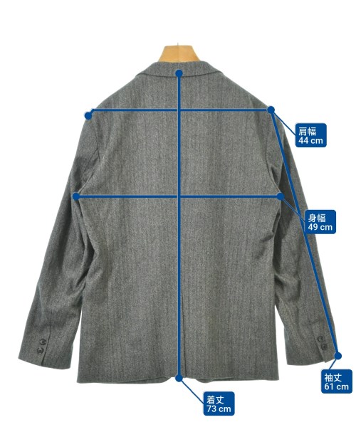 BEAUTY&YOUTH UNITED ARROWS（ビューティーアンドユースユナイテッドアローズ）テーラードジャケット グレー サイズ:L メンズ/2200680653031