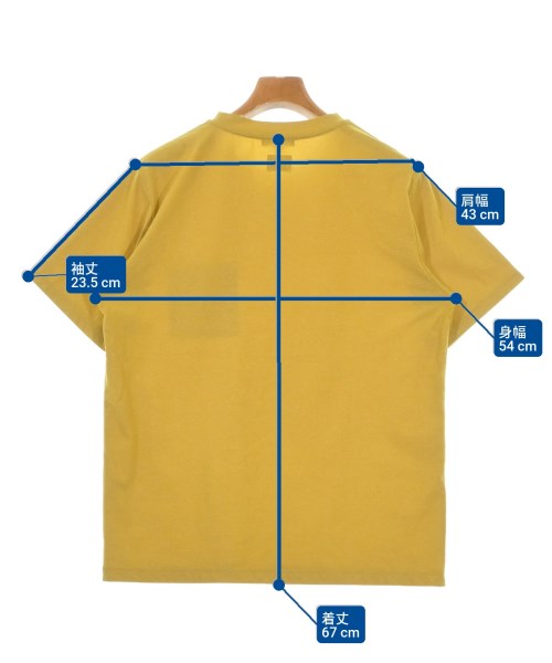 BEAUTY&YOUTH UNITED ARROWS（ビューティーアンドユースユナイテッドアローズ）Tシャツ・カットソー 黄 サイズ:L メンズ/2200678140154