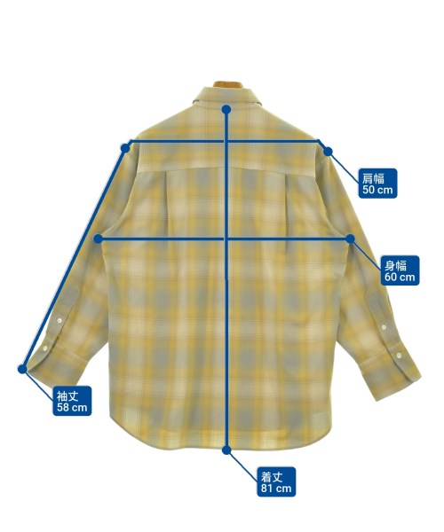BEAUTY&YOUTH UNITED ARROWS（ビューティーアンドユースユナイテッドアローズ）カジュアルシャツ ベージュ サイズ:M メンズ/2200679782056
