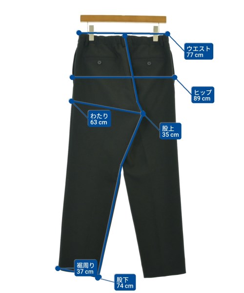 BEAUTY&YOUTH UNITED ARROWS（ビューティーアンドユースユナイテッドアローズ）スラックス 黒 サイズ:M メンズ/2200681845121